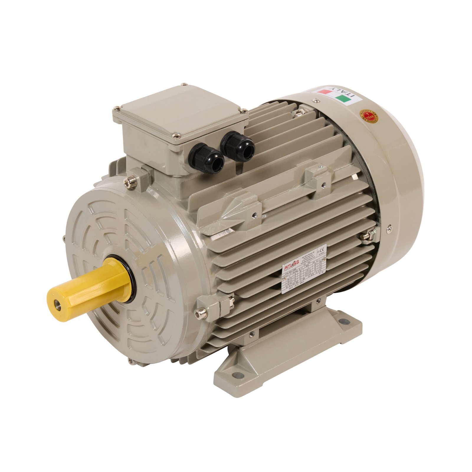 AM3A...B3 - ATLAS ALUMINUM ELECTRIC MOTOR FOOT MOUNTED IMB3-1